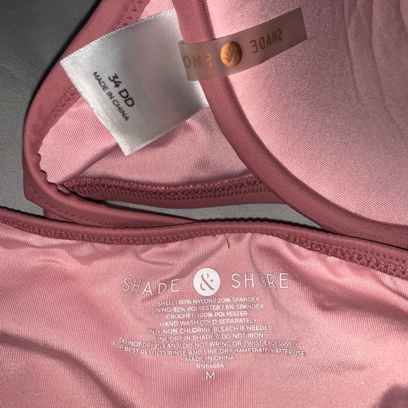 Mauve Crochet Bikini - Picture 3 of 4